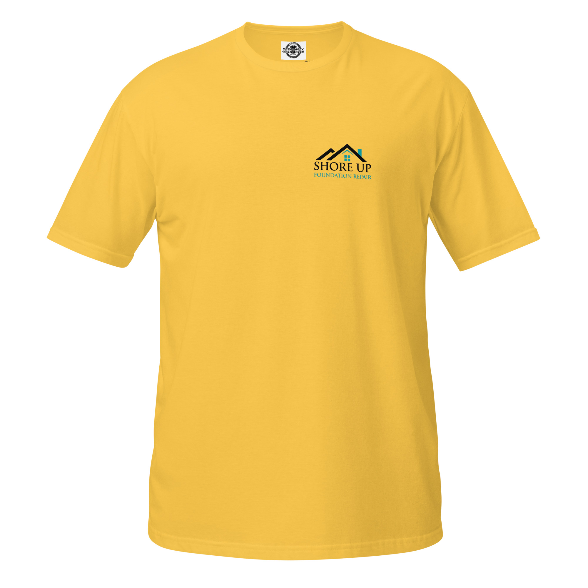 unisex-basic-softstyle-t-shirt-daisy-front-6a6b89351c350.jpg Shore Up Foundation - design idea 1 - Image 2