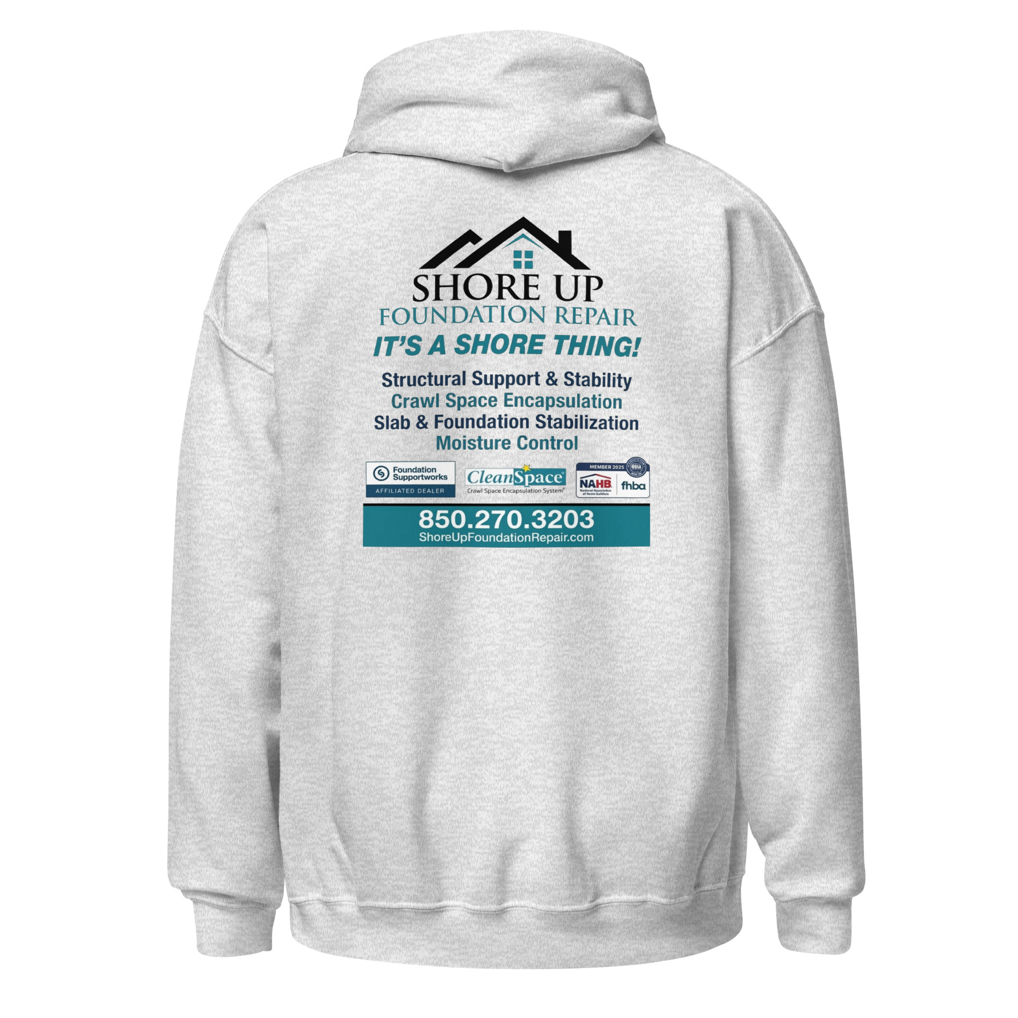 Shore Up Foundation - heavy hoodie - Image 18
