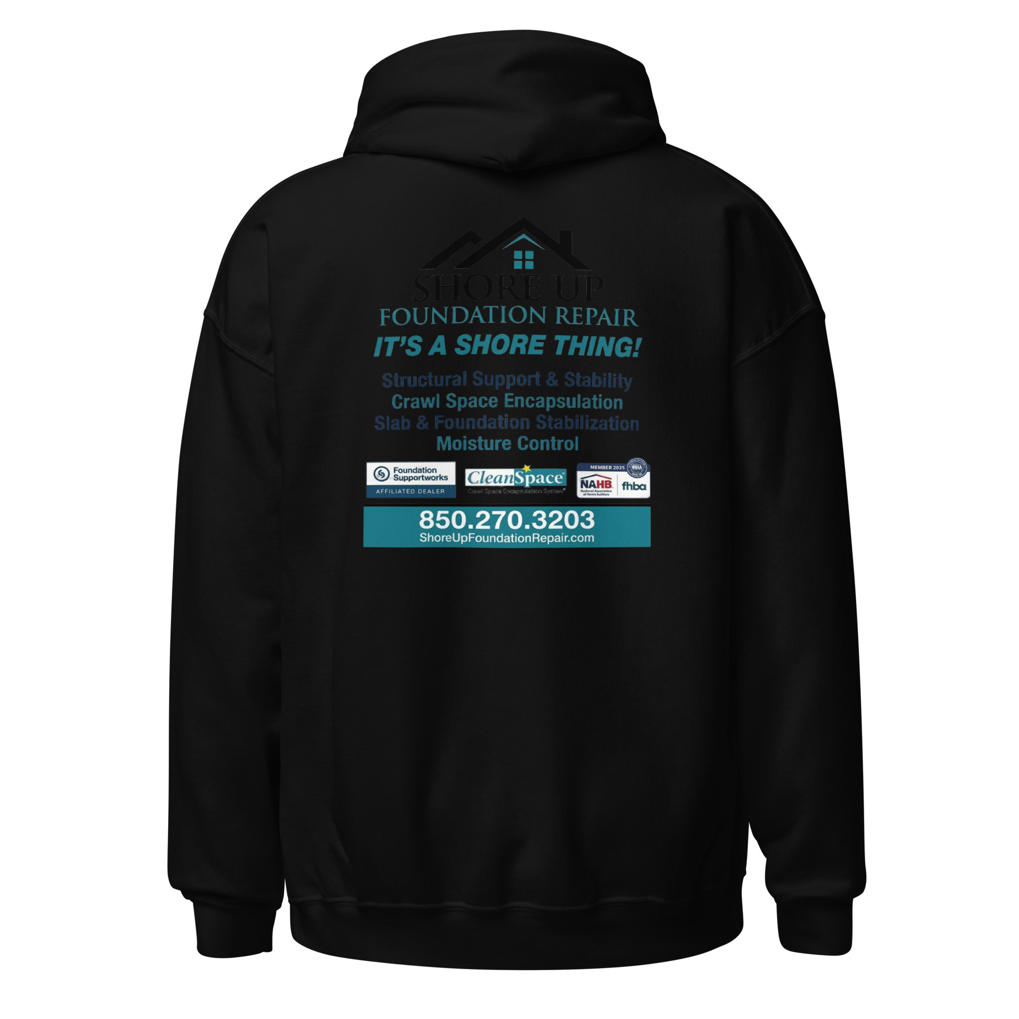 Shore Up Foundation - heavy hoodie - Image 10