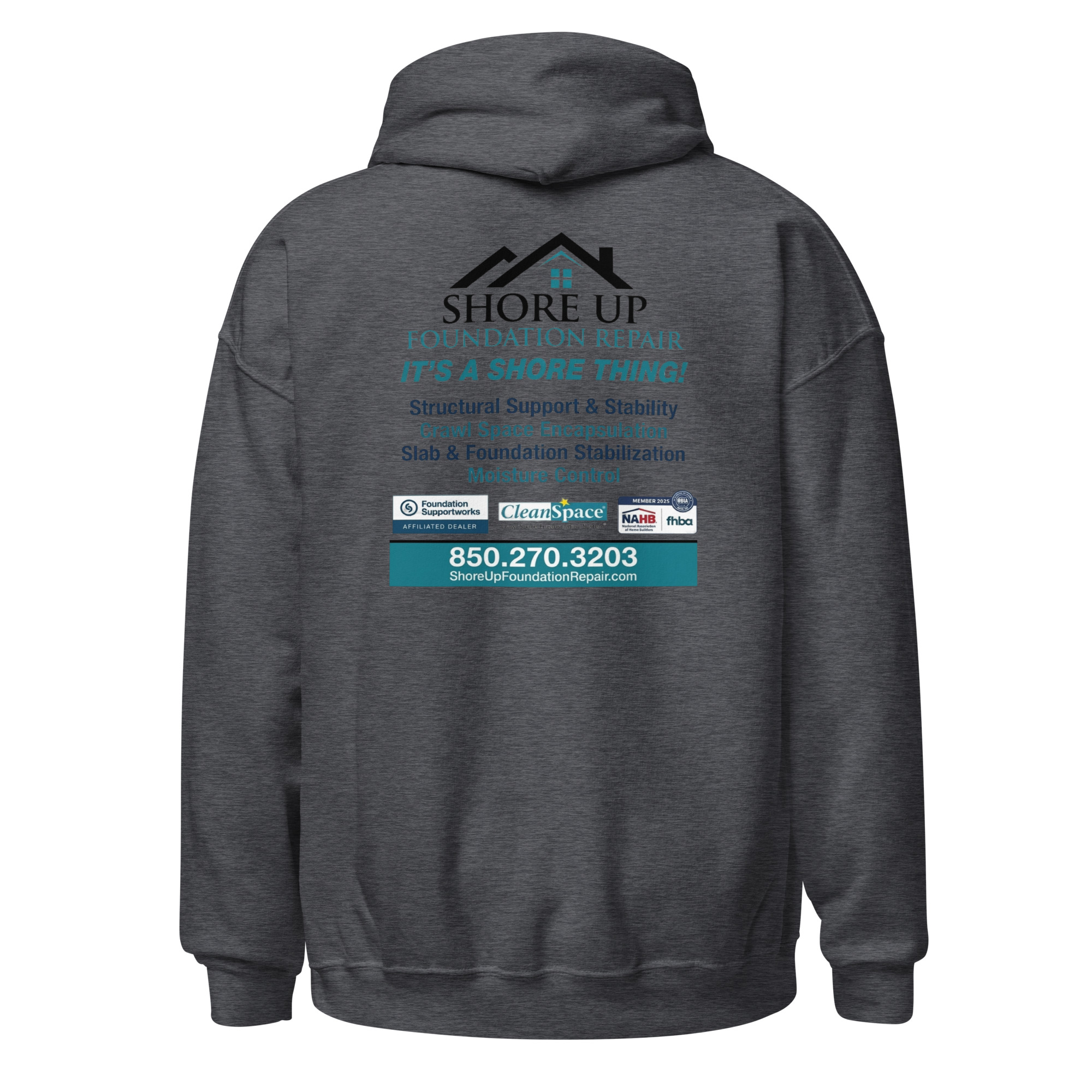 Shore Up Foundation - heavy hoodie - Image 12