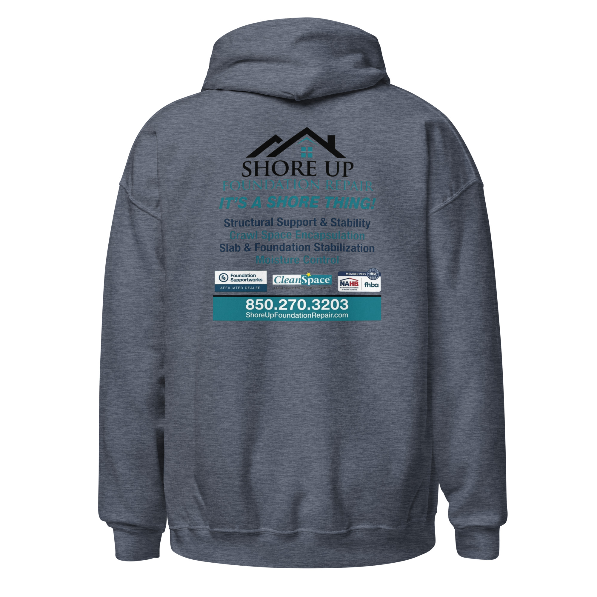 Shore Up Foundation - heavy hoodie - Image 15