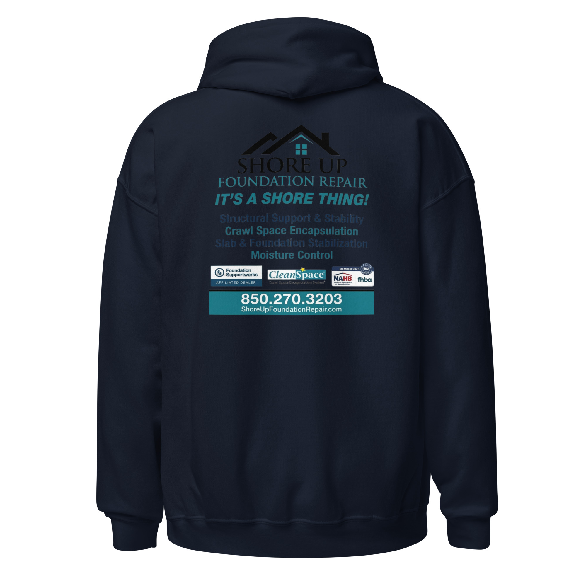 Shore Up Foundation - heavy hoodie - Image 11