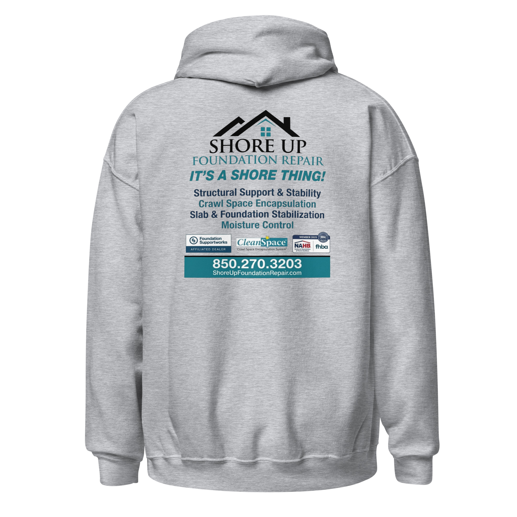Shore Up Foundation - heavy hoodie - Image 16