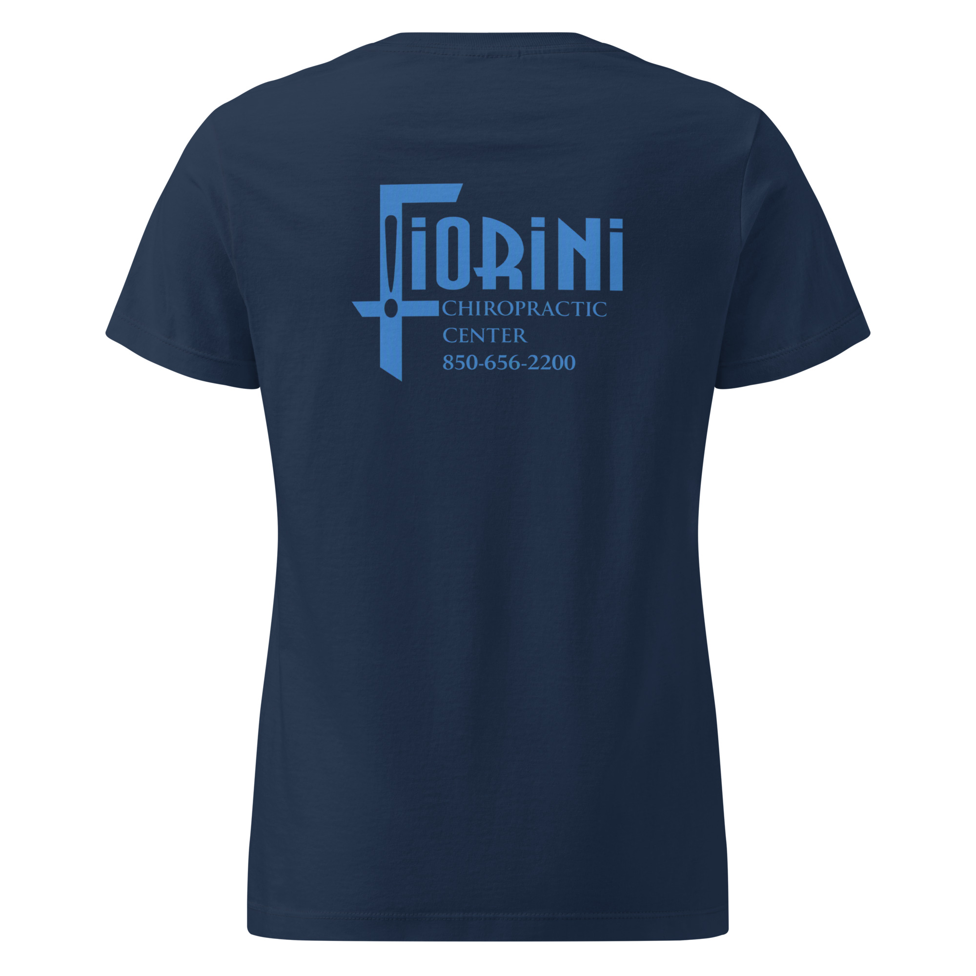 womens-basic-softstyle-t-shirt-navy-back-6a6ba51773a24.jpg Fiorini Chiropractic Center - design idea 1 - Image 21