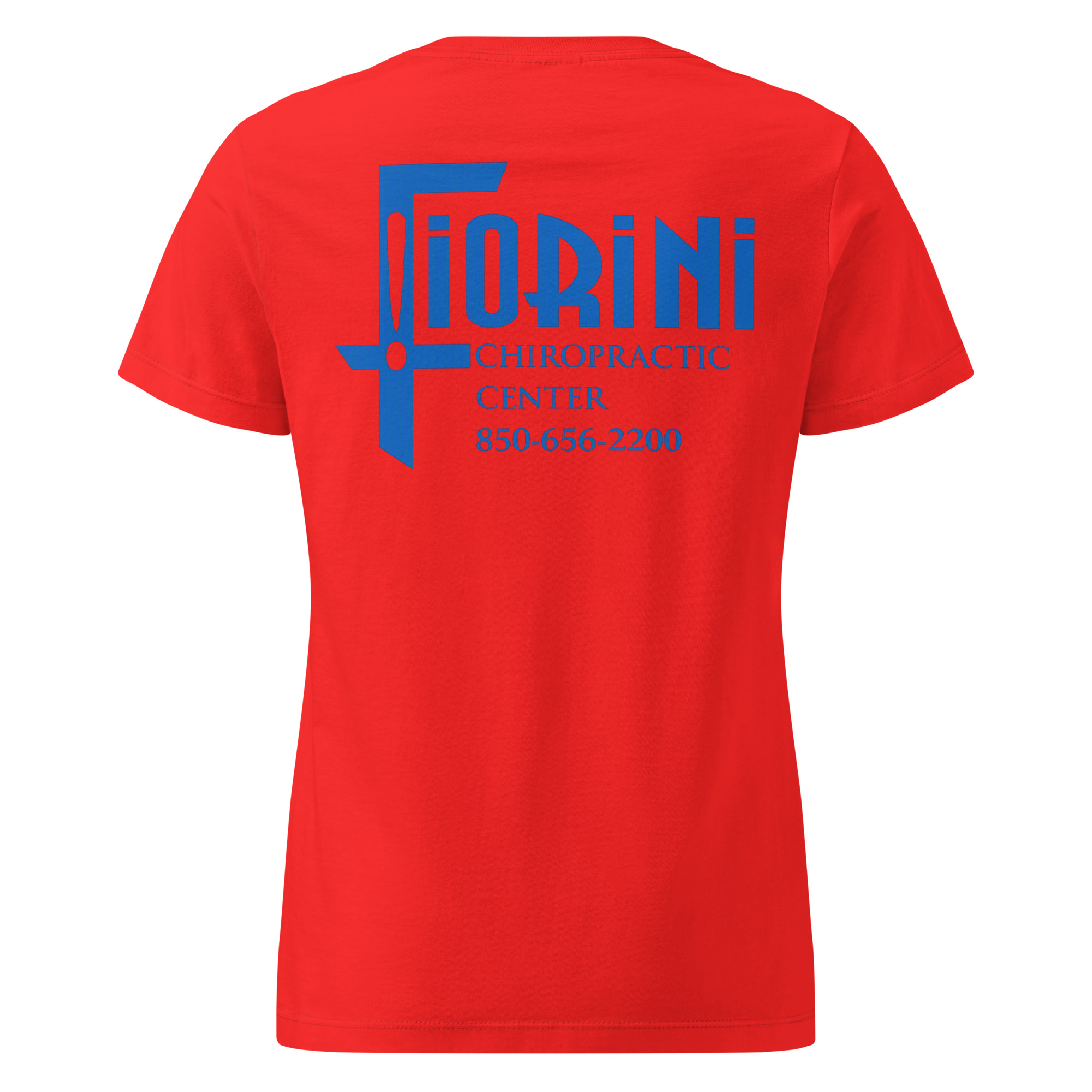 womens-basic-softstyle-t-shirt-red-back-6a6a6f0591753.jpg Fiorini Chiropractic Center - design idea 1 - Image 3