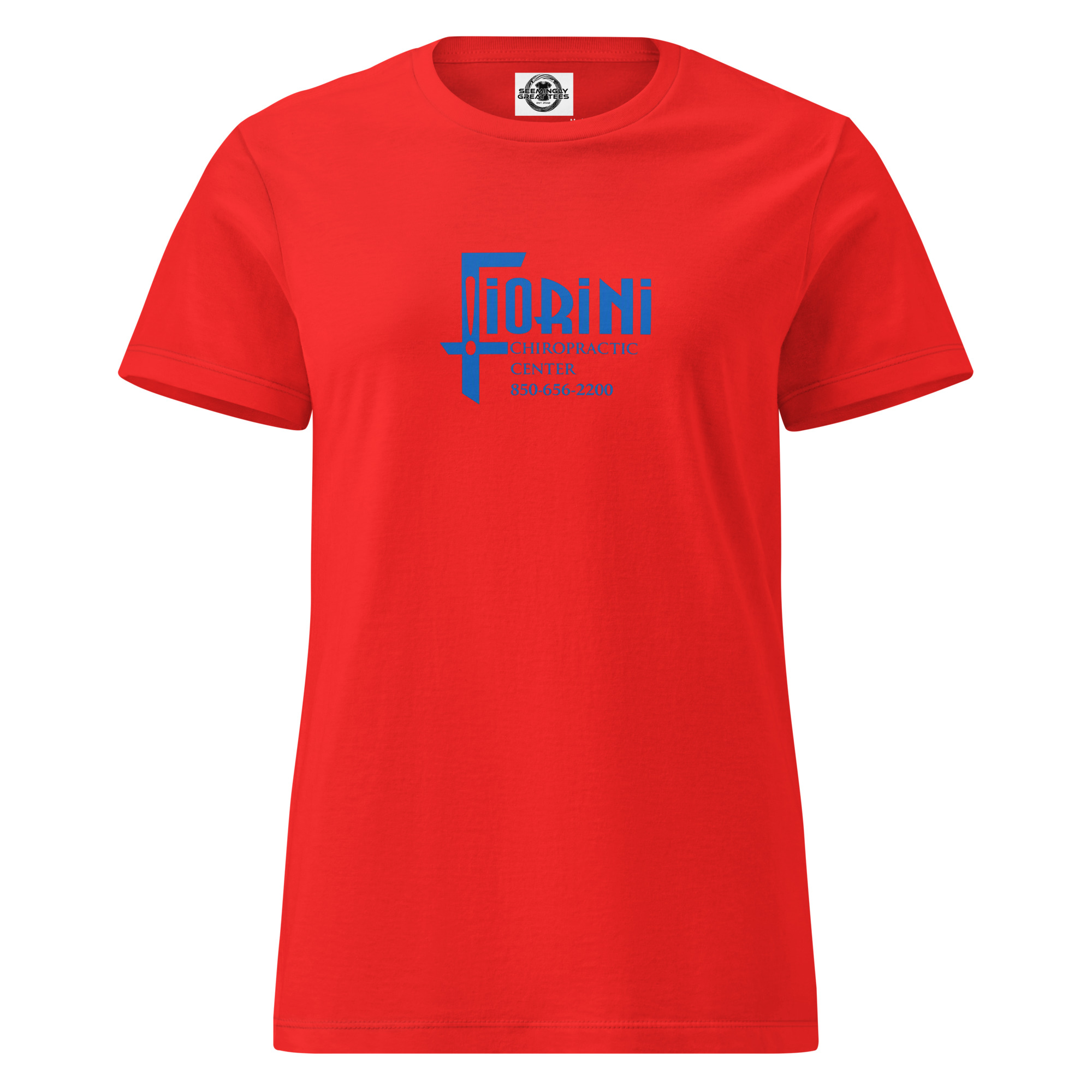 womens-basic-softstyle-t-shirt-red-front-6a6ba51774f2f.jpg Fiorini Chiropractic Center - design idea 1 - Image 24