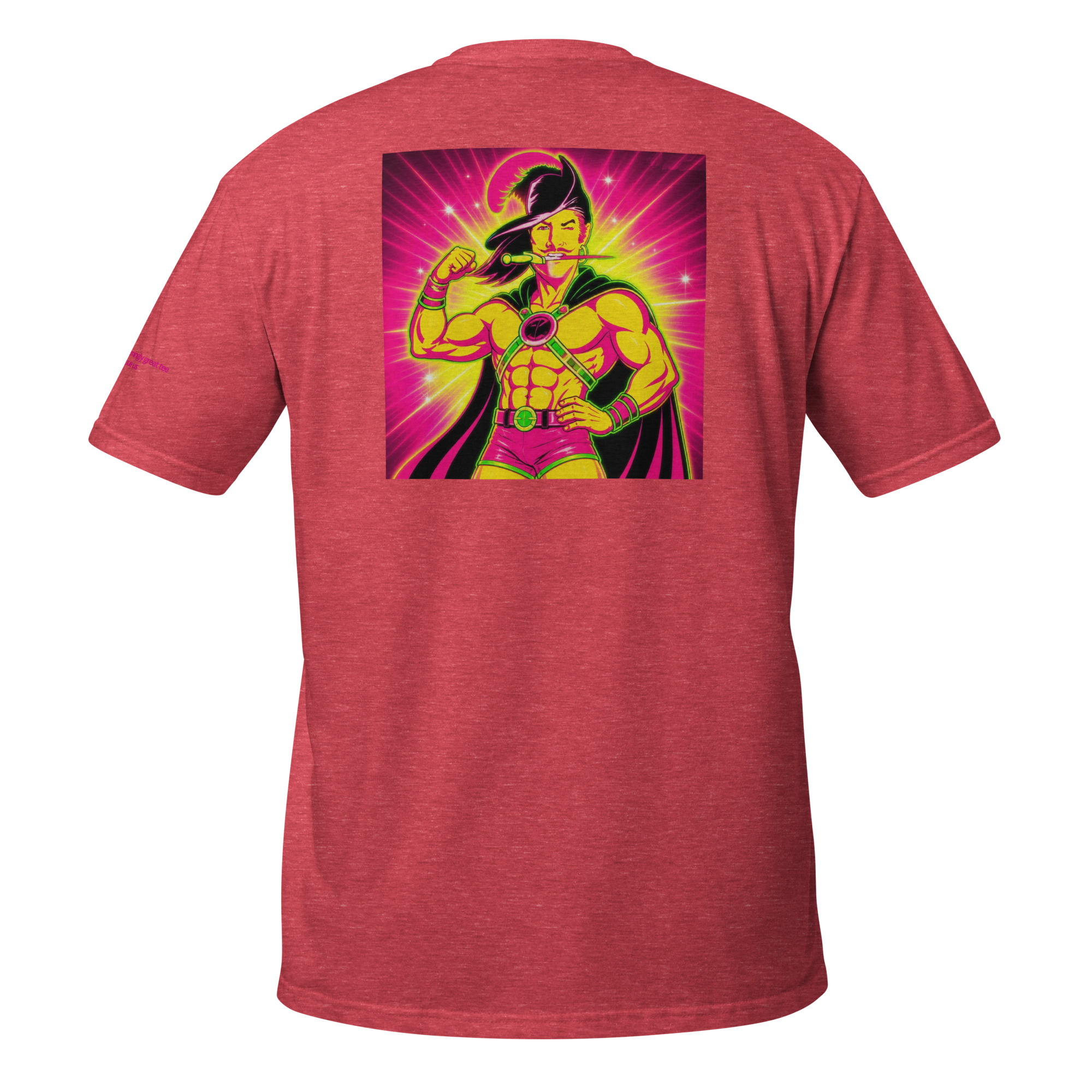 unisex-basic-softstyle-t-shirt-heather-red-back-6a7476c812083.jpg Tampa Gay Buccaqueers - Image 9