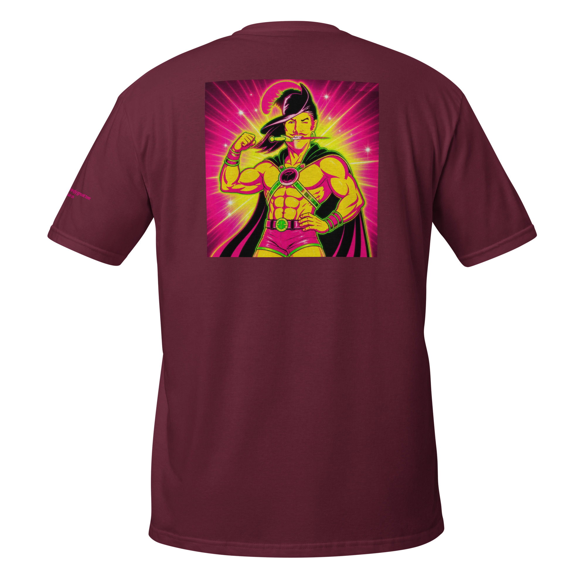 unisex-basic-softstyle-t-shirt-maroon-back-6a7476c812114.jpg Tampa Gay Buccaqueers - Image 8