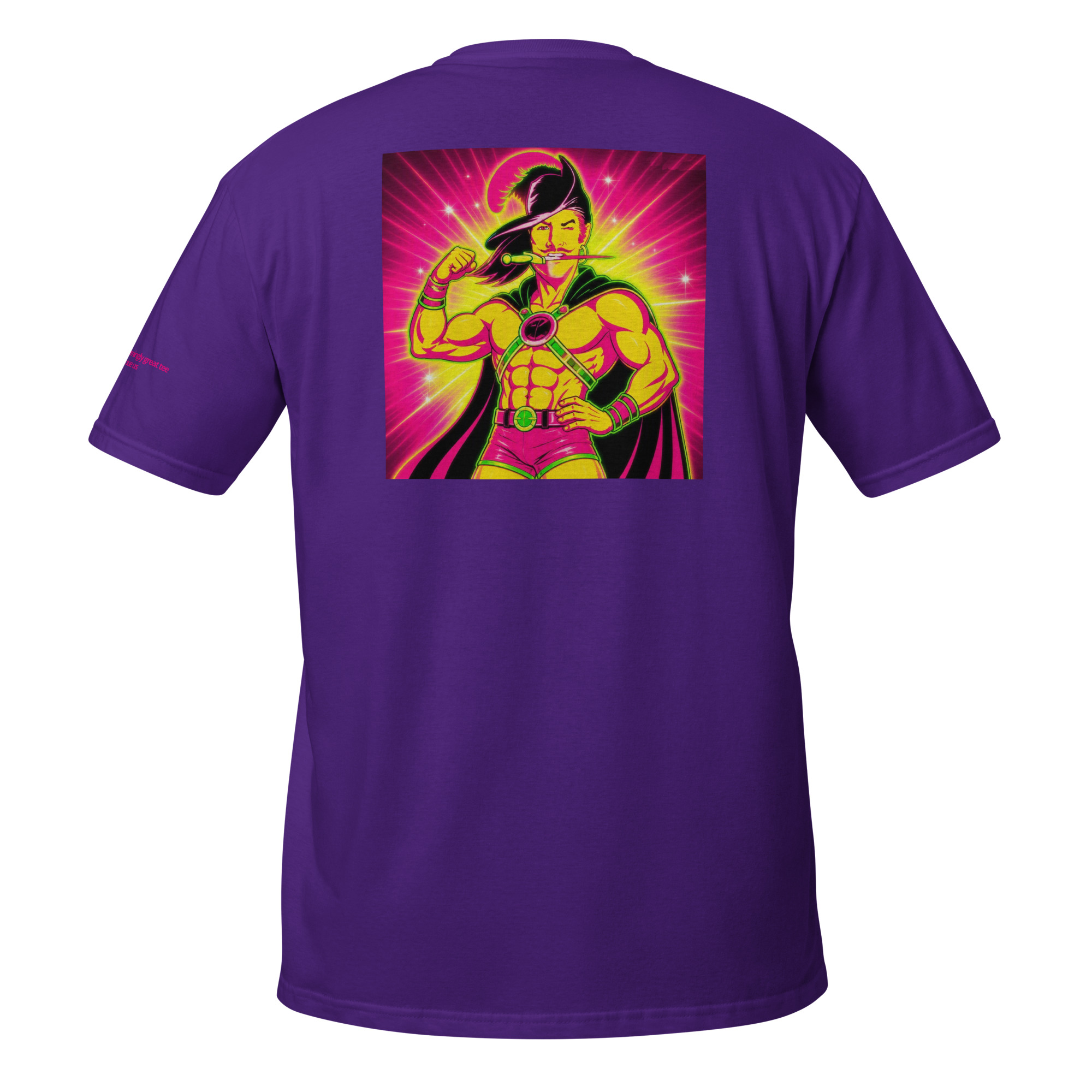 unisex-basic-softstyle-t-shirt-purple-back-6a7476c812043.jpg Tampa Gay Buccaqueers - Image 7