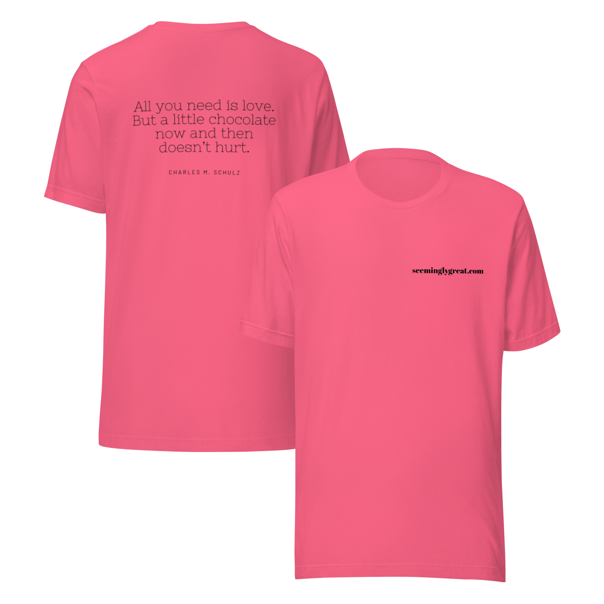 All You Need is Love... And Chocolate Tee - Image 92