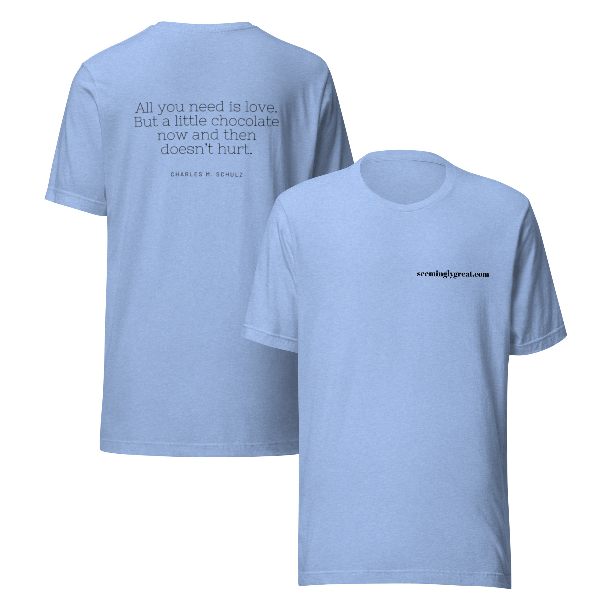 All You Need is Love... And Chocolate Tee - Image 101