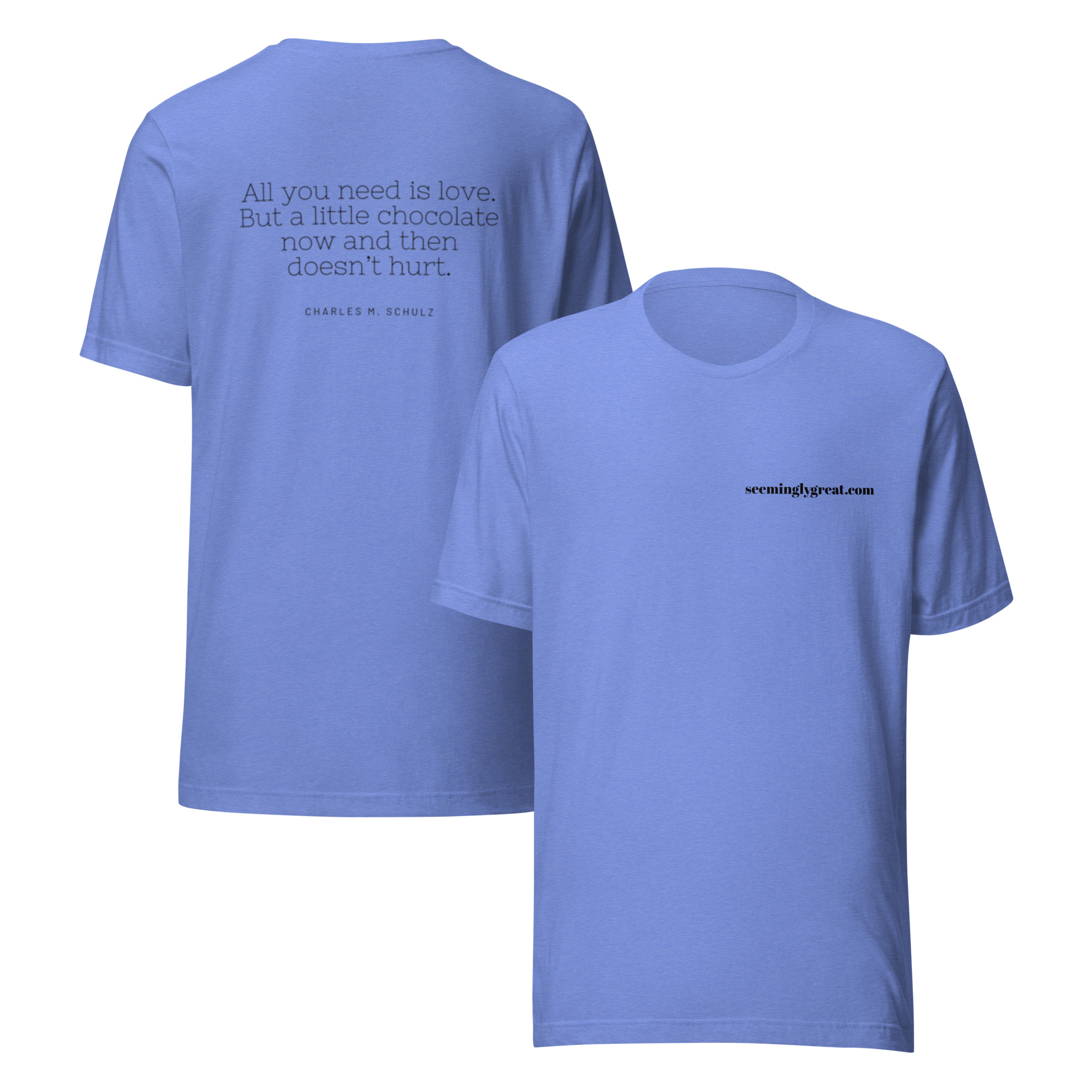 All You Need is Love... And Chocolate Tee - Image 96