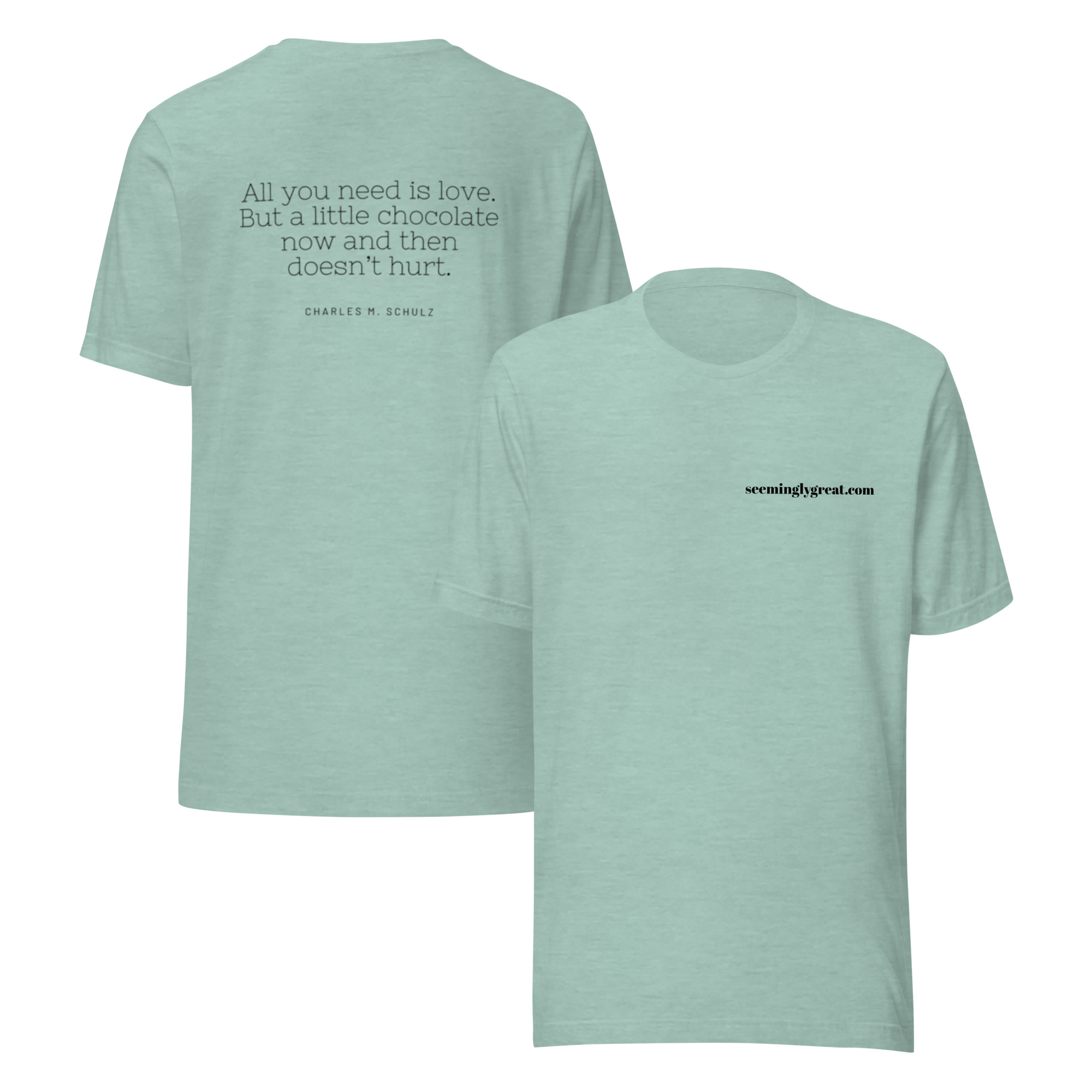 All You Need is Love... And Chocolate Tee - Image 100