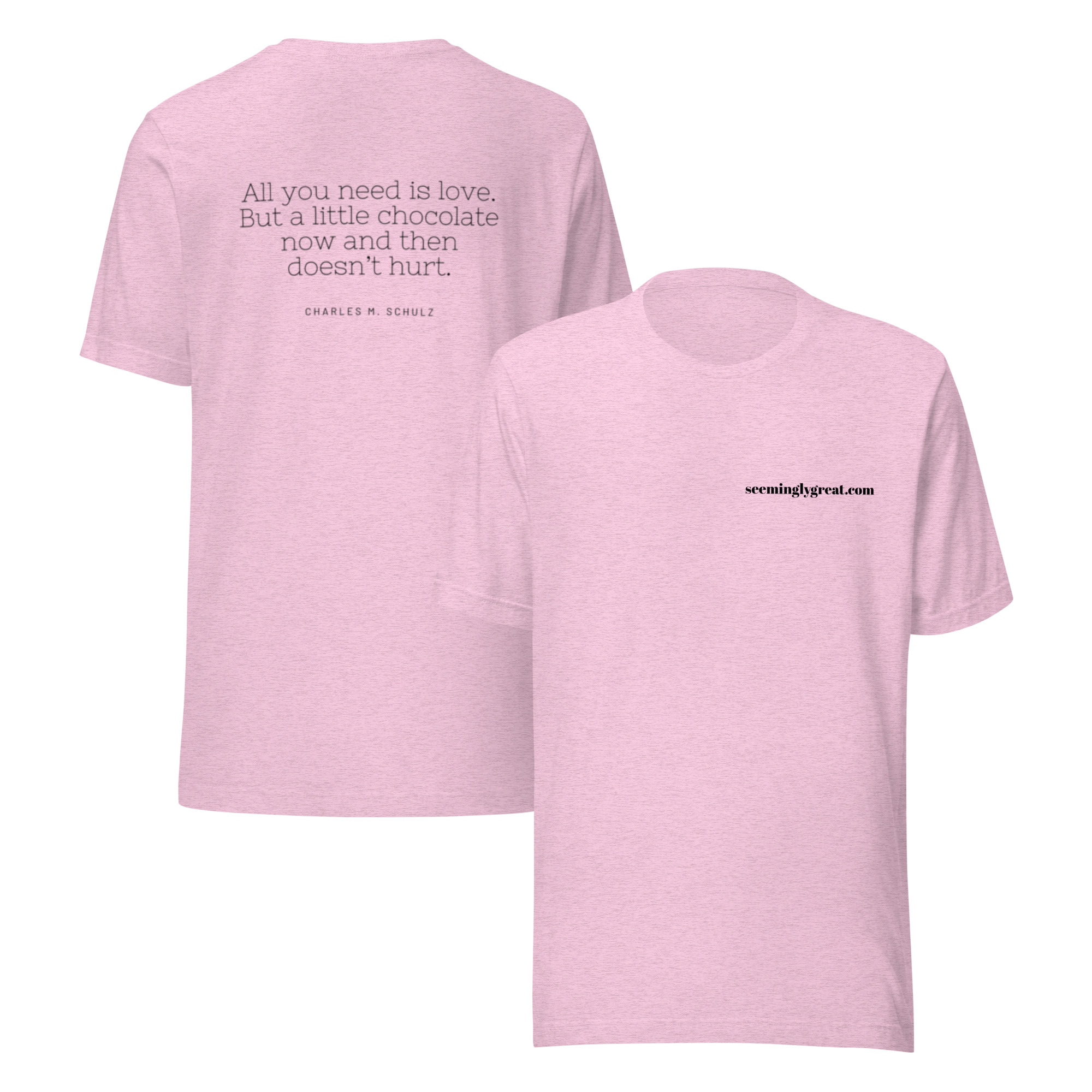 All You Need is Love... And Chocolate Tee - Image 98
