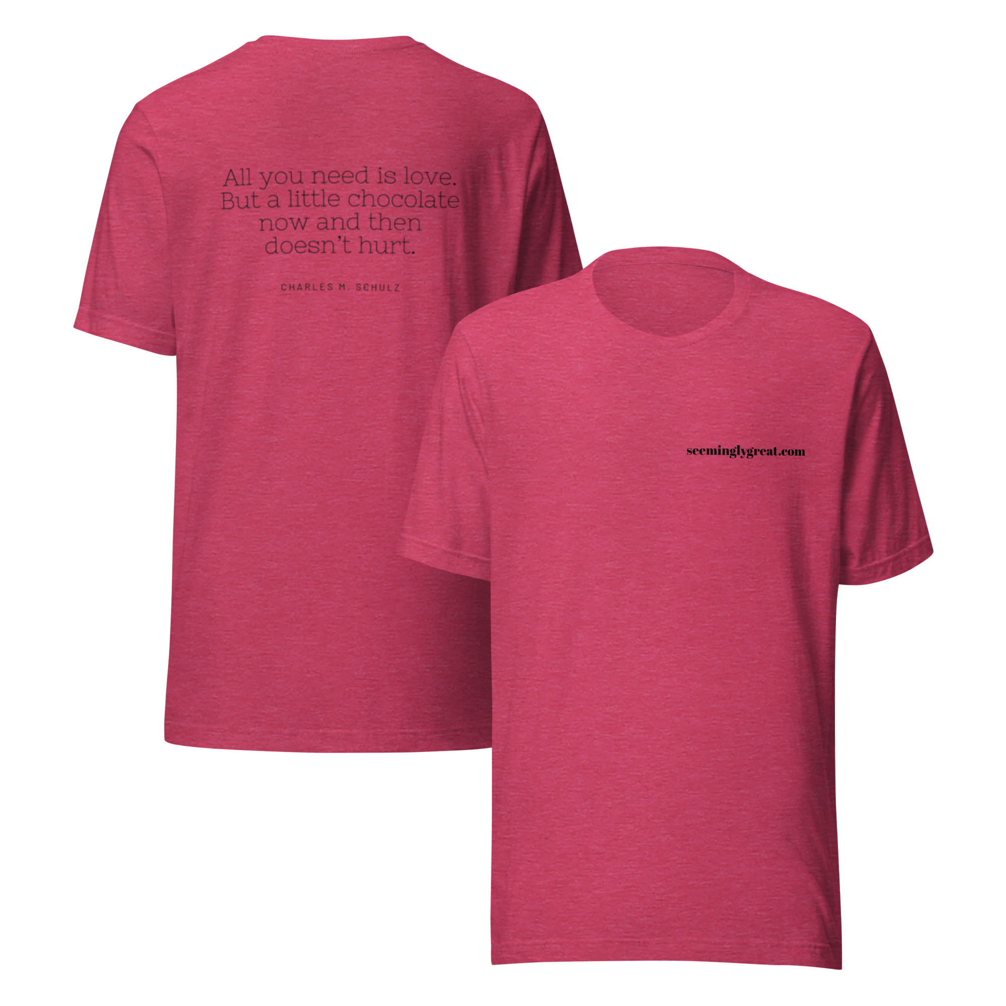 All You Need is Love... And Chocolate Tee - Image 88