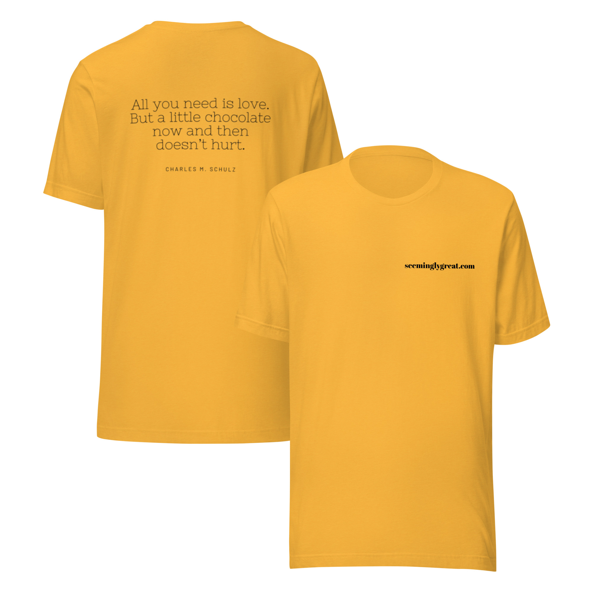 All You Need is Love... And Chocolate Tee - Image 99