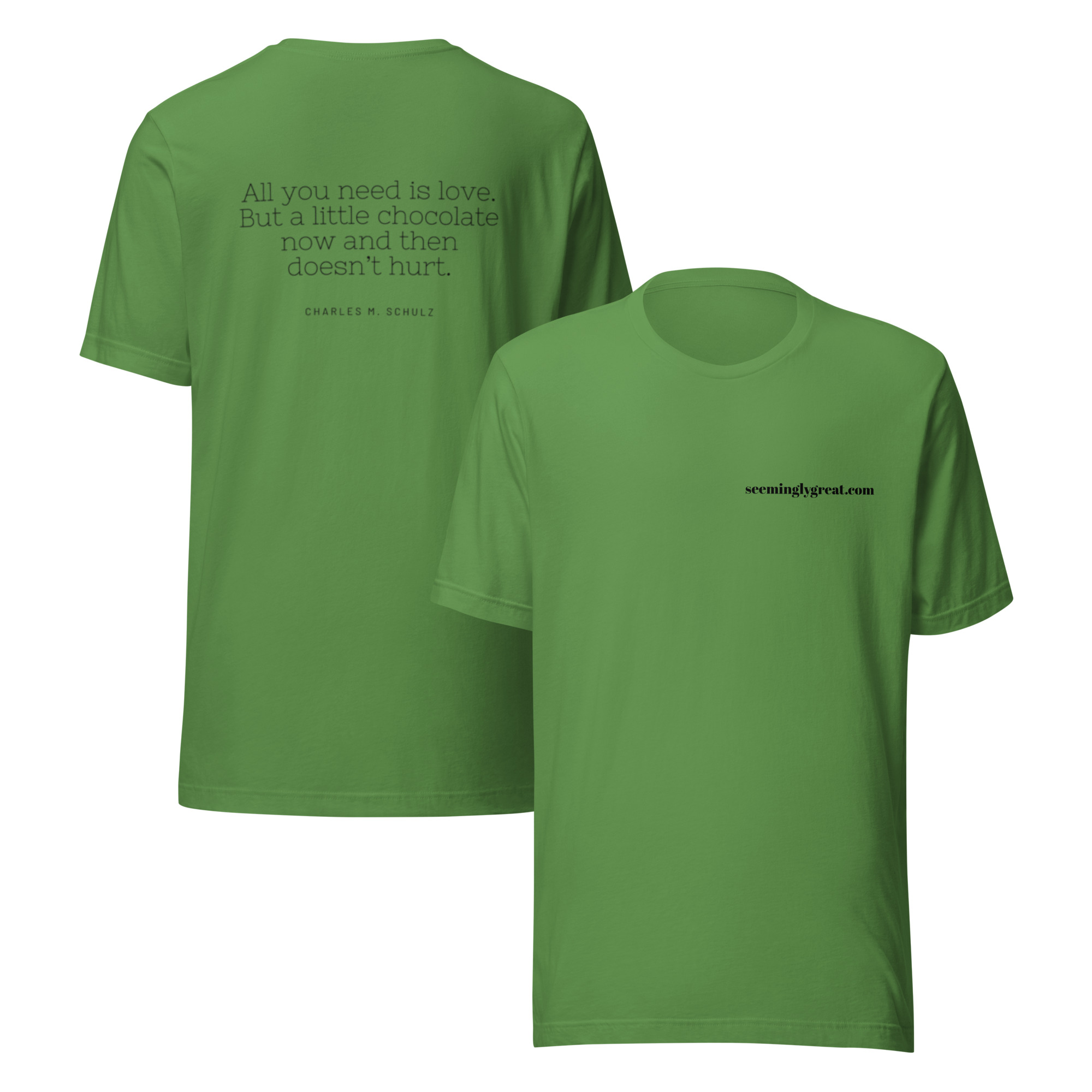 All You Need is Love... And Chocolate Tee - Image 91