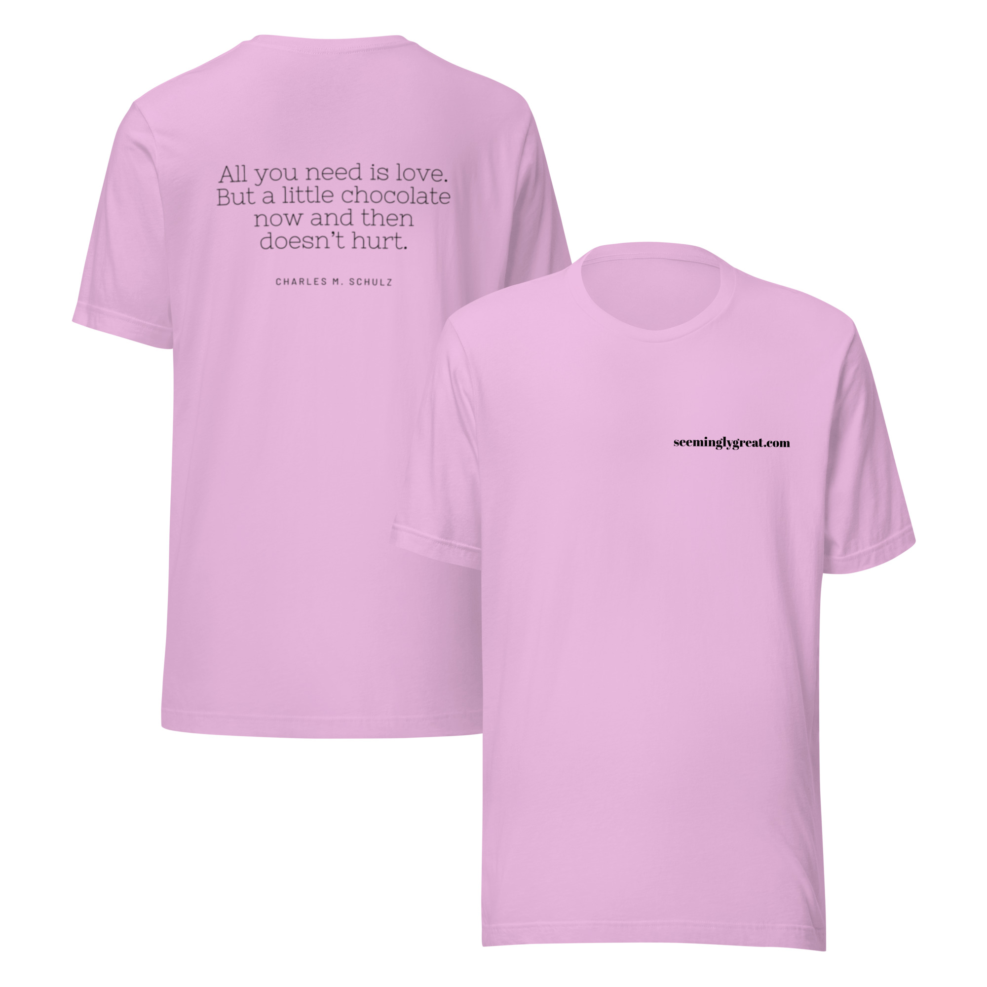 All You Need is Love... And Chocolate Tee - Image 102