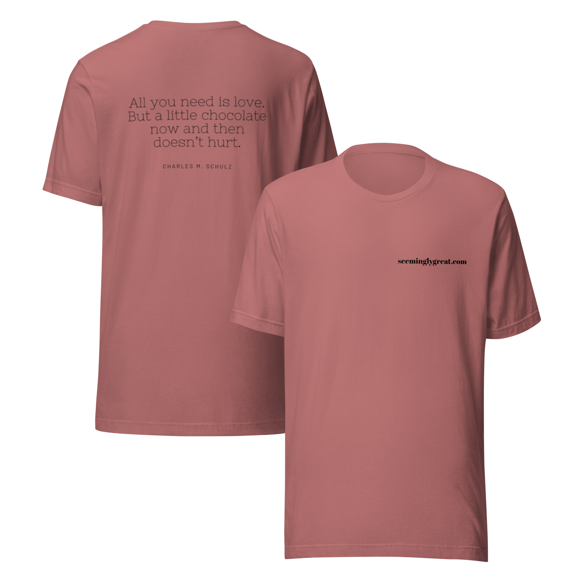 All You Need is Love... And Chocolate Tee - Image 89