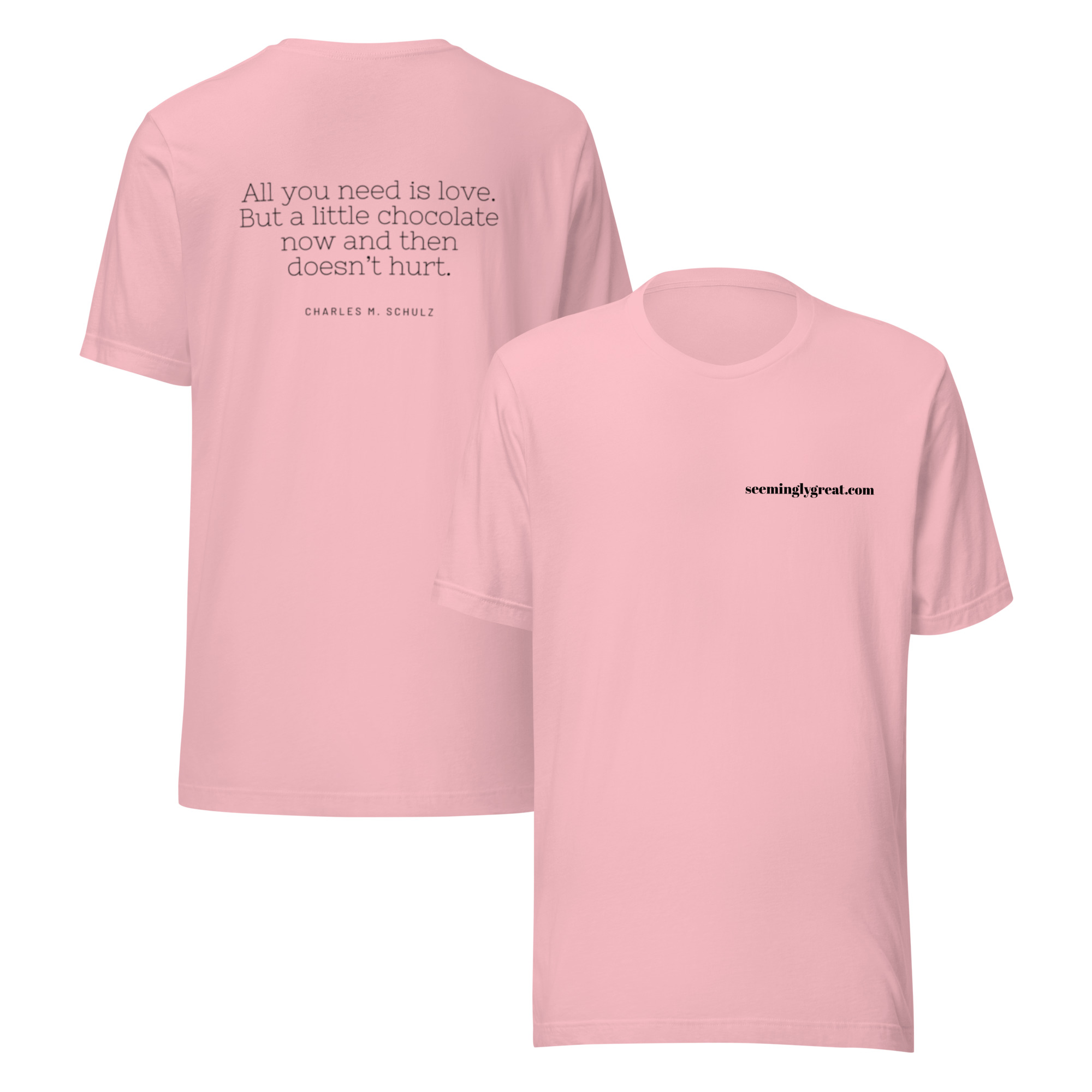 All You Need is Love... And Chocolate Tee - Image 105