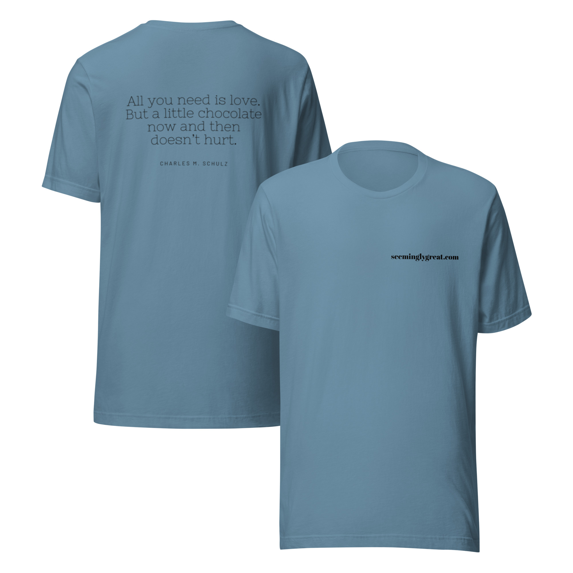 All You Need is Love... And Chocolate Tee - Image 93