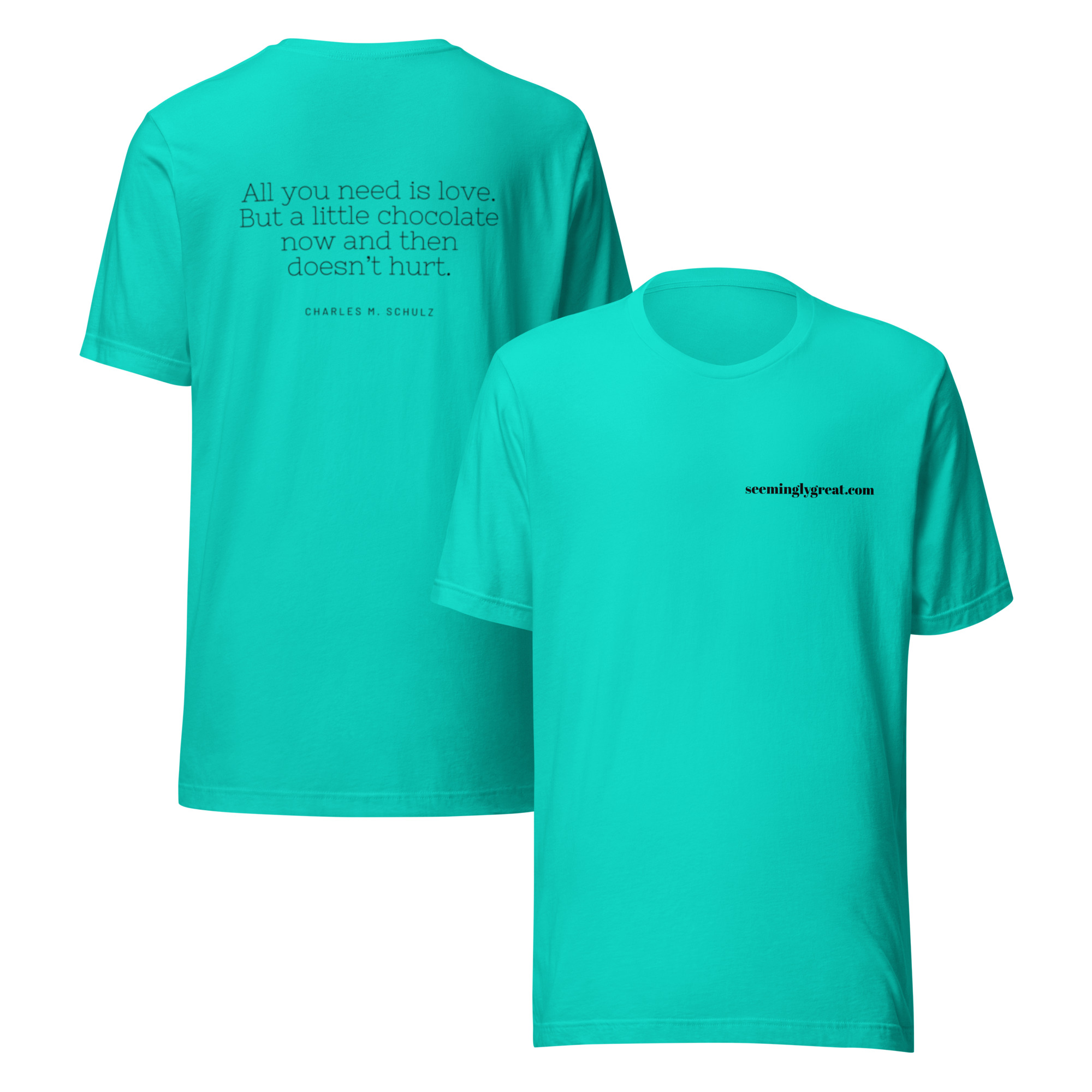 All You Need is Love... And Chocolate Tee - Image 97